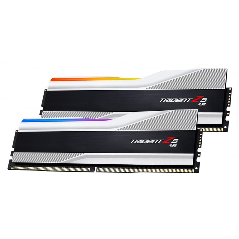 Модуль пам'яті для комп'ютера DDR5 32GB (2x16GB) 6000 MHz Trident Z5 RGB Silver G.Skill (F5-6000J3636F16GX2-TZ5RS) - фото 4
