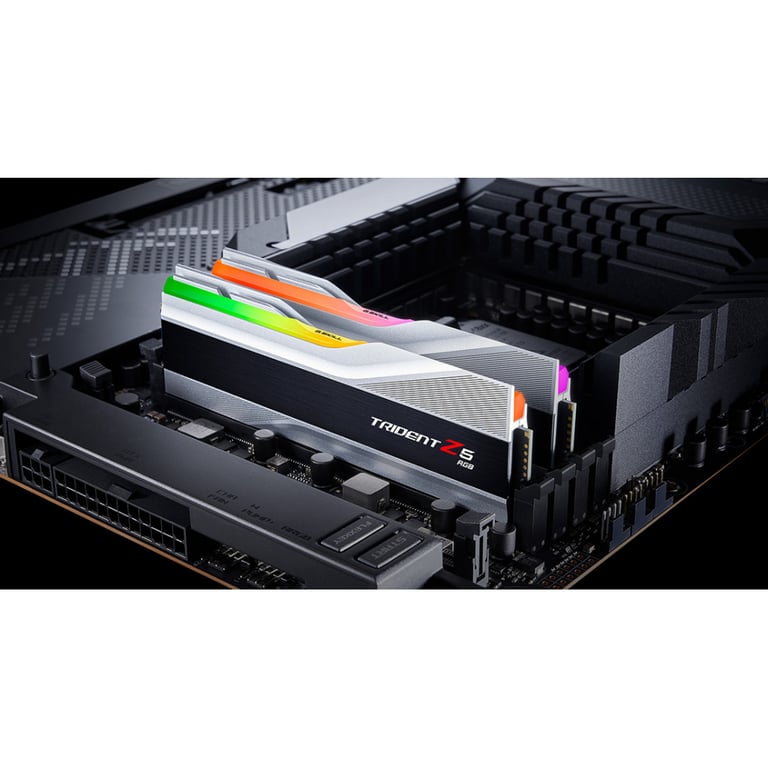 Модуль пам'яті для комп'ютера DDR5 32GB (2x16GB) 6000 MHz Trident Z5 RGB Silver G.Skill (F5-6000J3636F16GX2-TZ5RS) - фото 9