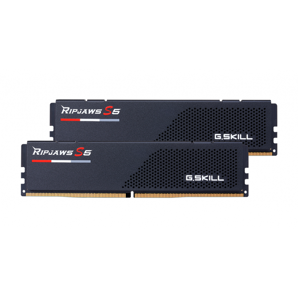 Модуль пам'яті для комп'ютера DDR5 32GB (2x16GB) 5600 MHz Ripjaws S5 Black G.Skill (F5-5600J3636C16GX2-RS5K) - фото 2 Модуль пам'яті для комп'ютера DDR5 32GB (2x16GB) 5600 MHz Ripjaws S5 Black G.Skill (F5-5600J3636C16GX2-RS5K) - фото 2