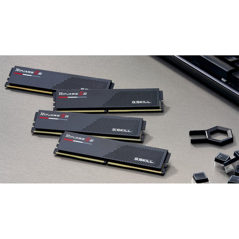Модуль пам'яті для комп'ютера DDR5 32GB (2x16GB) 5600 MHz Ripjaws S5 Black G.Skill (F5-5600J3636C16GX2-RS5K) - фото 4