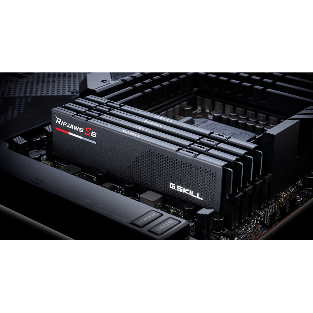 Модуль пам'яті для комп'ютера DDR5 32GB (2x16GB) 5600 MHz Ripjaws S5 Black G.Skill (F5-5600J3636C16GX2-RS5K) - фото 5 Модуль пам'яті для комп'ютера DDR5 32GB (2x16GB) 5600 MHz Ripjaws S5 Black G.Skill (F5-5600J3636C16GX2-RS5K) - фото 5
