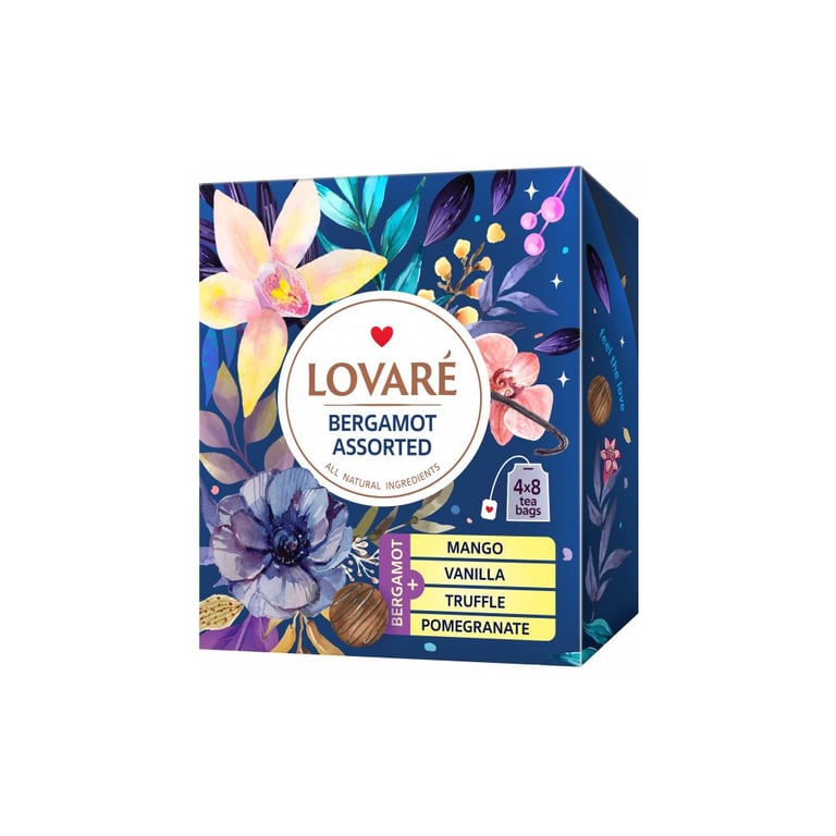 Чай Lovare Bergamot Assorted 32 шт (79822) - фото 1