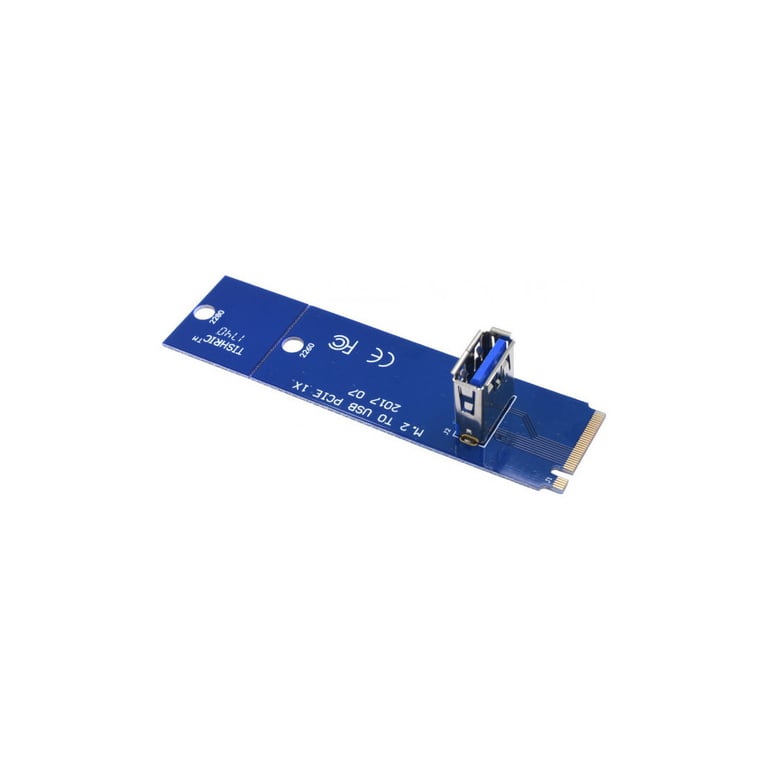 Райзер Dynamode NGFF M.2 Male to USB 3.0 Female для PCI-E 1X (RX-riser-M.2-USB3.0-PCI-E) - фото 2