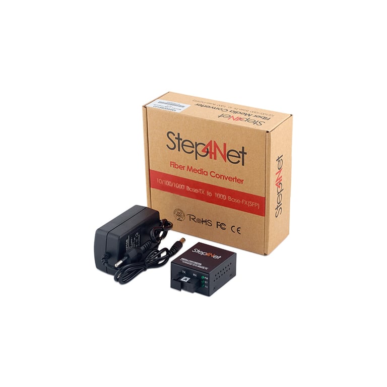 Медіаконвертер MCm-Q-0,1-1SM-1310nm-20 Step4Net - фото 4