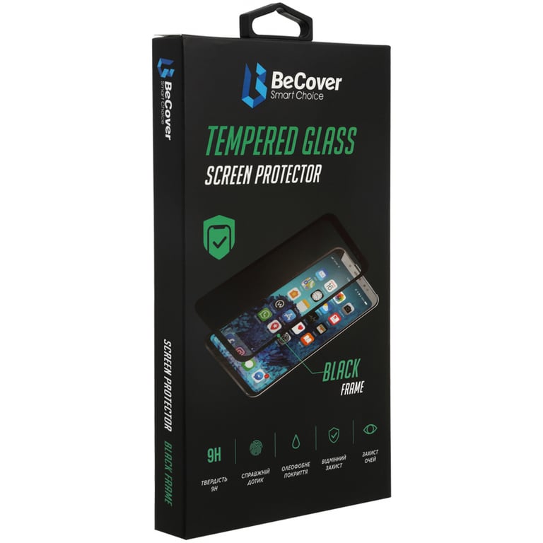 Скло захисне BeCover Samsung Galaxy A23 SM-A235 Black (707355) - фото 3