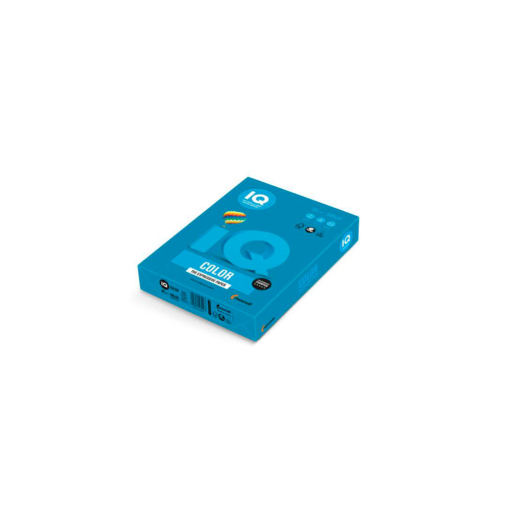Папір Mondi IQ color А4 intensive, 160g 250sh, Dark Blue (DB49/A4/160/IQ) - фото 1 Папір Mondi IQ color А4 intensive, 160g 250sh, Dark Blue (DB49/A4/160/IQ) - фото 1