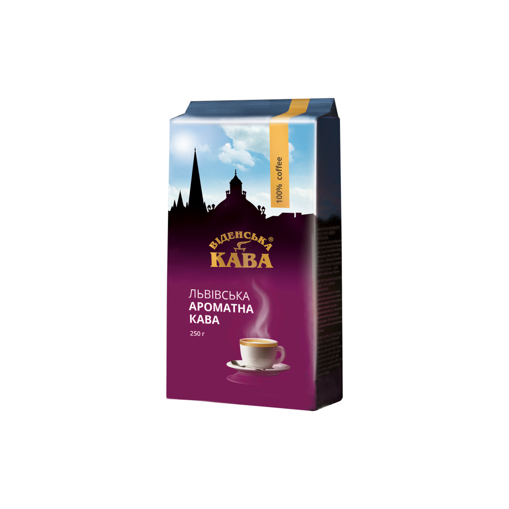Кава Віденська Львівська Ароматна 250 г (371032) - фото 1