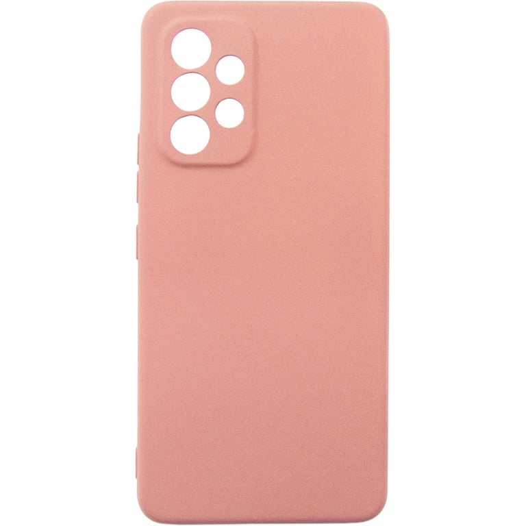 Чохол до мобільного телефона Dengos Soft для Samsung Galaxy A53 (pink) (DG-TPU-SOFT-02) - фото 1