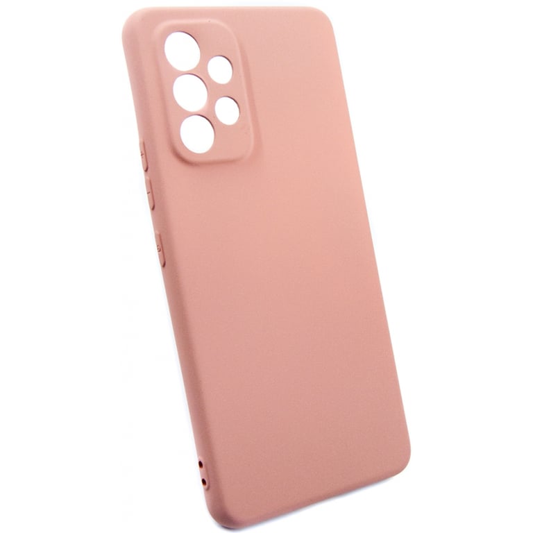 Чохол до мобільного телефона Dengos Soft для Samsung Galaxy A53 (pink) (DG-TPU-SOFT-02) - фото 2