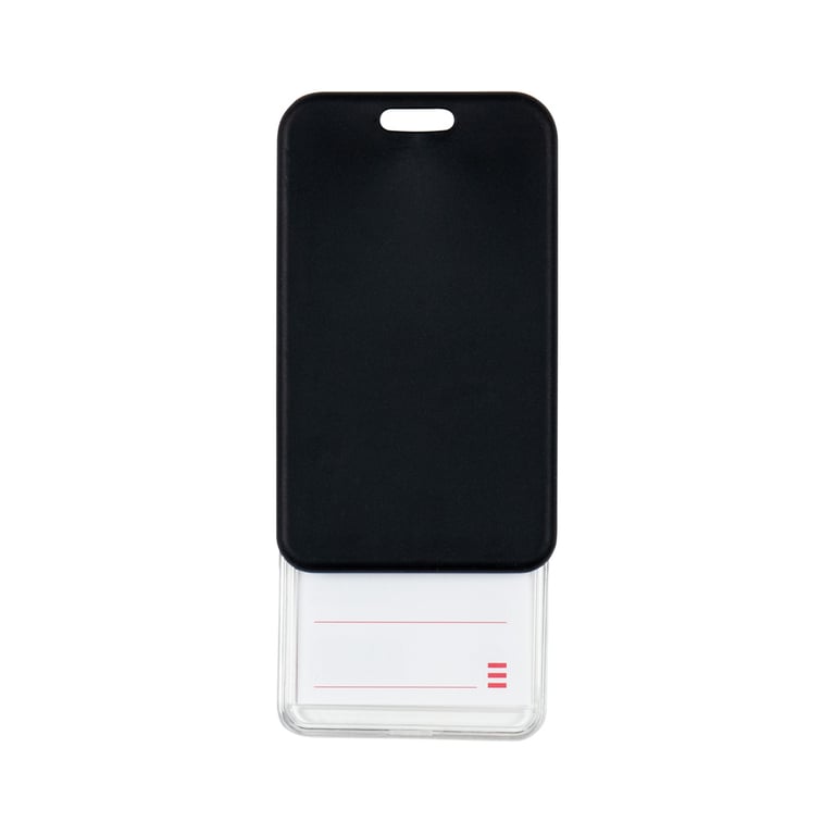 Бейдж Axent чохол SoftTouch матовий, 54х85мм ,чорний (4550V-01-A) - фото 3