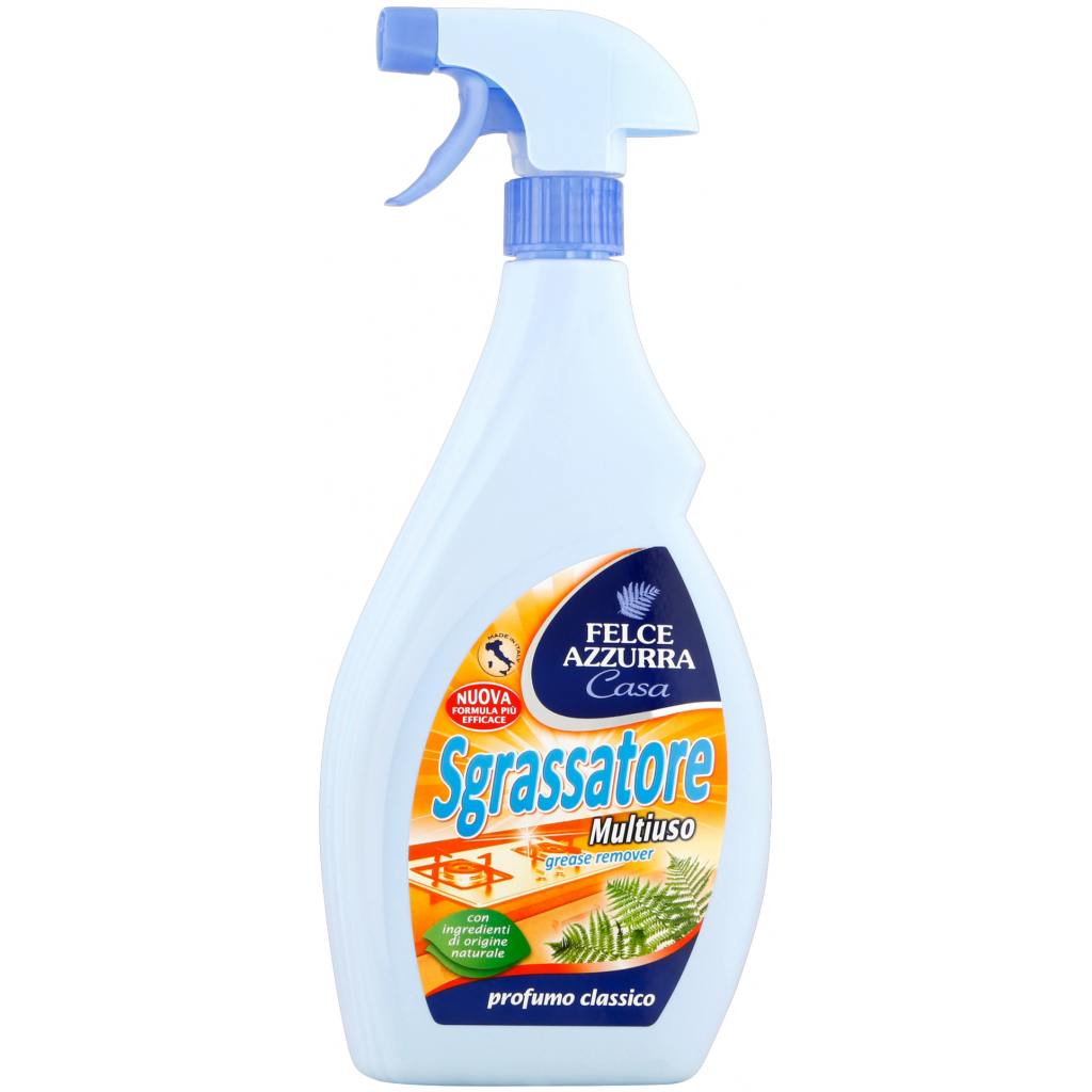 Спрей для чищення кухні Felce Azzurra для видалення жиру 750 мл (8001280001727) - фото 1 Спрей для чищення кухні Felce Azzurra для видалення жиру 750 мл (8001280001727) - фото 1