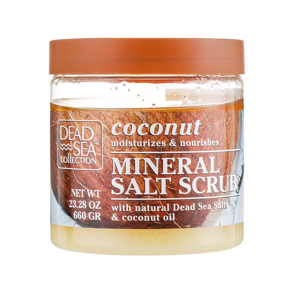 Скраб для тіла Dead Sea Collection з мінералами Мертвого моря та олією кокосу 660 г (830668006393) - фото 1 Скраб для тіла Dead Sea Collection з мінералами Мертвого моря та олією кокосу 660 г (830668006393) - фото 1