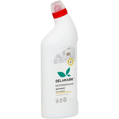 Засіб для чищення унітазу DeLaMark з ароматом лимону 1 л (4820152330765) - фото 1
