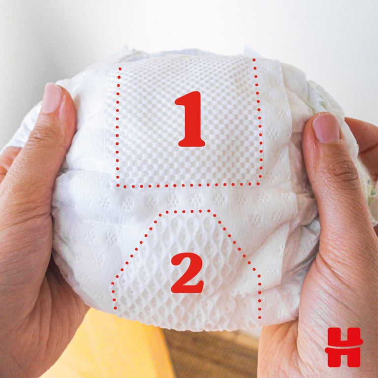 Підгузки Huggies Extra Care Розмір 1 (2-5 кг) 50 шт (5029053564883) - фото 8