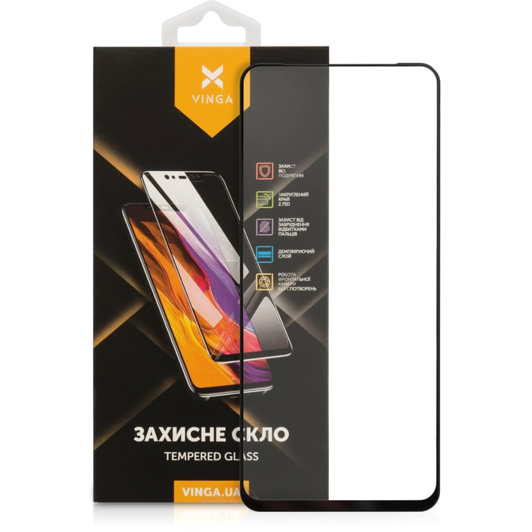 Скло захисне Vinga Xiaomi Redmi Note 11 4G/ Note 11S/ Note 10 5G/ Poco M3 Pro (VGXRN114G) - фото 1