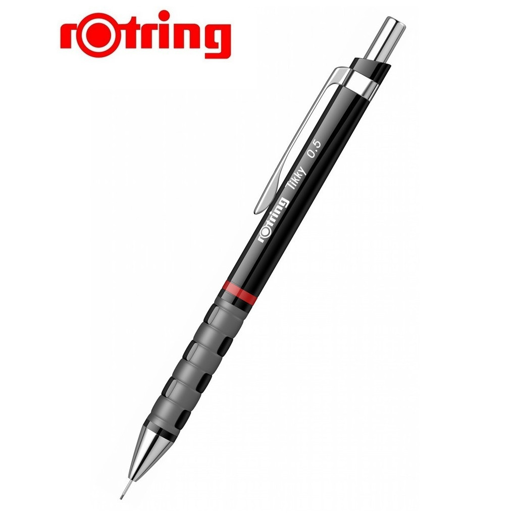 Олівець механічний Rotring Drawing TIKKY Black PCL 0,5 (R1904700) - фото 2 Олівець механічний Rotring Drawing TIKKY Black PCL 0,5 (R1904700) - фото 2