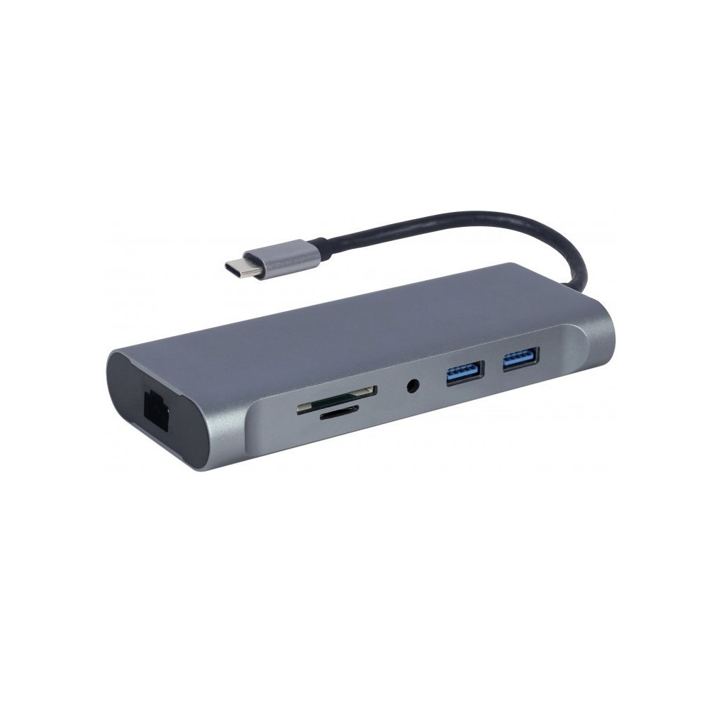 Концентратор Cablexpert USB-C 7-in-1 (A-CM-COMBO7-01) Концентратор Cablexpert USB-C 7-in-1 (A-CM-COMBO7-01)