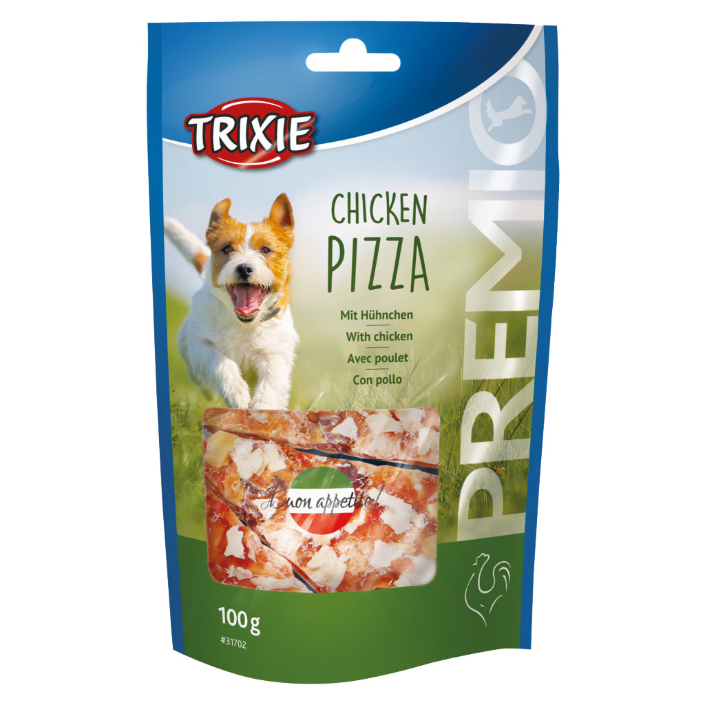 Ласощі для собак Trixie Premio Chicken Pizza піца з куркою 100 г (4011905317021) - фото 1