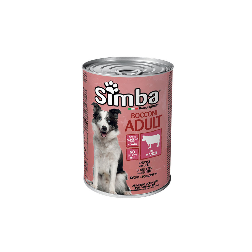 Консерви для собак Simba Dog Wet яловичина 415 г (8009470009010) Консерви для собак Simba Dog Wet яловичина 415 г (8009470009010)