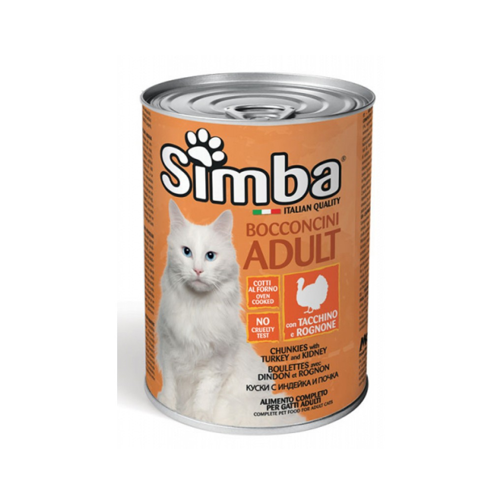 Консерви для котів Simba Cat Wet індичка 415 г (8009470009522) - фото 1 Консерви для котів Simba Cat Wet індичка 415 г (8009470009522) - фото 1