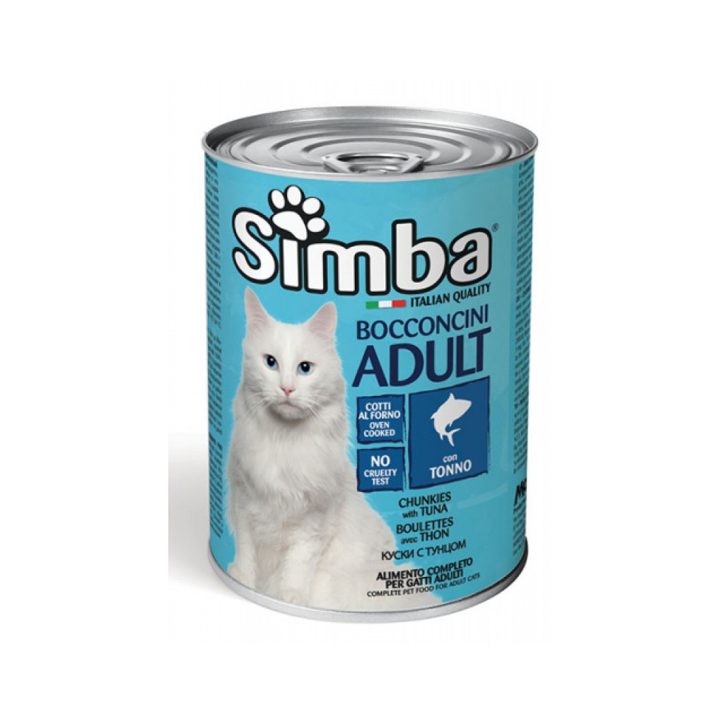 Консерви для котів Simba Cat Wet тунець 415 г (8009470009096) - головне фото