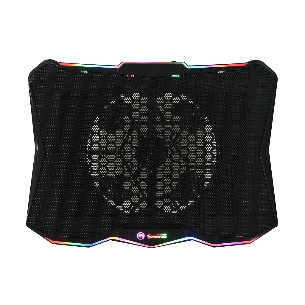 Підставка до ноутбука Marvo FN-40 17" RGB-LED (10210117) - фото 1 Підставка до ноутбука Marvo FN-40 17" RGB-LED (10210117) - фото 1