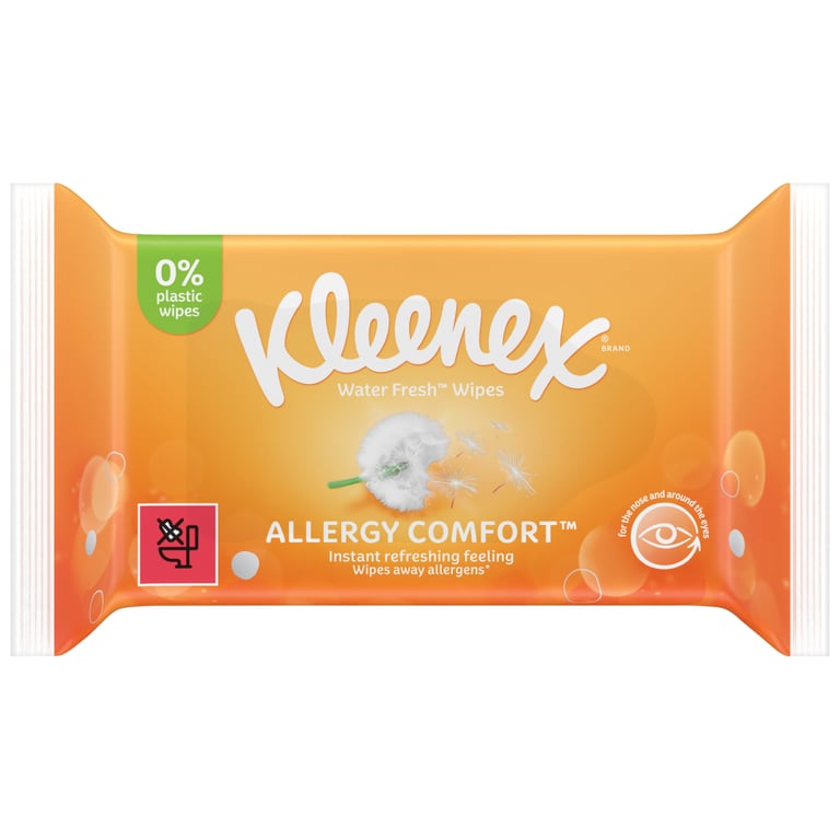 Вологі серветки Kleenex Allergy Comfort 40 шт. (5029053583099) - фото 1
