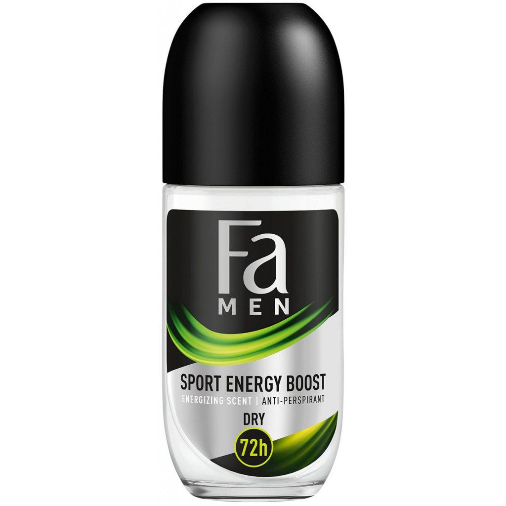 Антиперспірант Fa Men Sport Energy Boost Вибух Свіжості 50 мл (9000100736817) - фото 1