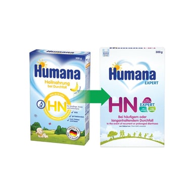 Дитяча суміш Humana HN Expert молочна Спеціальна У разі діареї 300 г (4031244720542) - фото 1