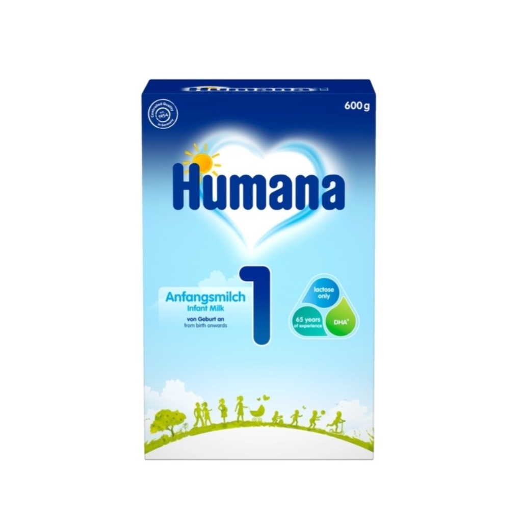 Дитяча суміш Humana 1 LC PUFA з пребіотиками і нуклеотидами, 600 г (4031244720221) - фото 1 Дитяча суміш Humana 1 LC PUFA з пребіотиками і нуклеотидами, 600 г (4031244720221) - фото 1