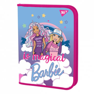 Папка для зошитів Yes В5 на блискавці Barbie (491550) - фото 1