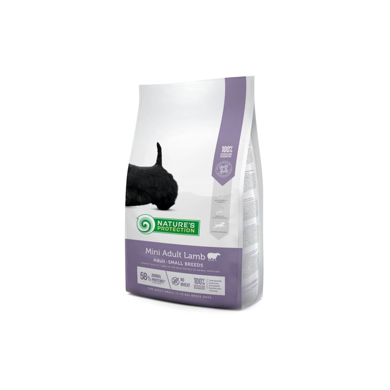 Сухий корм для собак Nature’s Protection Mini Adult Lamb Small breeds 2 кг (NPS45734)