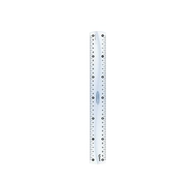 Лінійка Maped пластикова ESSENTIALS, 20см, двостороння шкала, прозорий (MP.146108) - фото 1