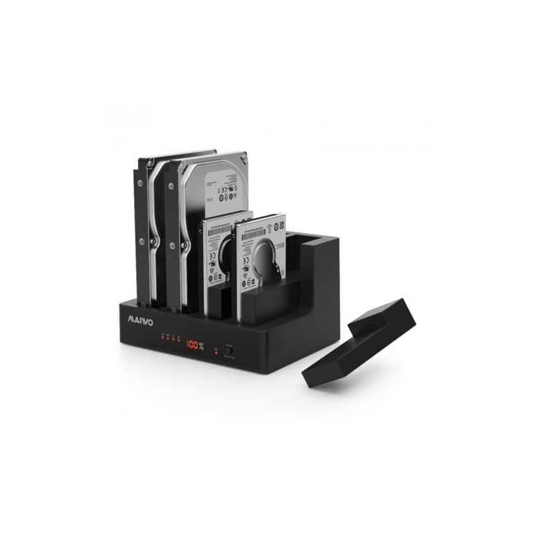 Док-станція для накопичувачів Maiwo 4*HDD 2,5"/3,5" SATA/SSD USB3.0 (K3094A) - фото 2