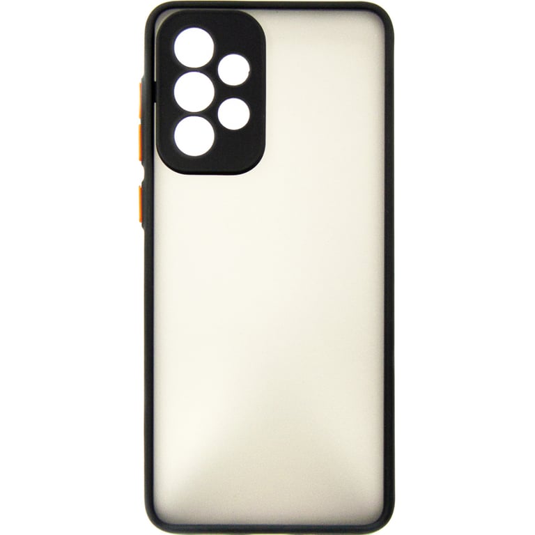 Чохол до мобільного телефона Dengos Matte Samsung Galaxy A33 (black) (DG-TPU-MATT-98) - фото 1