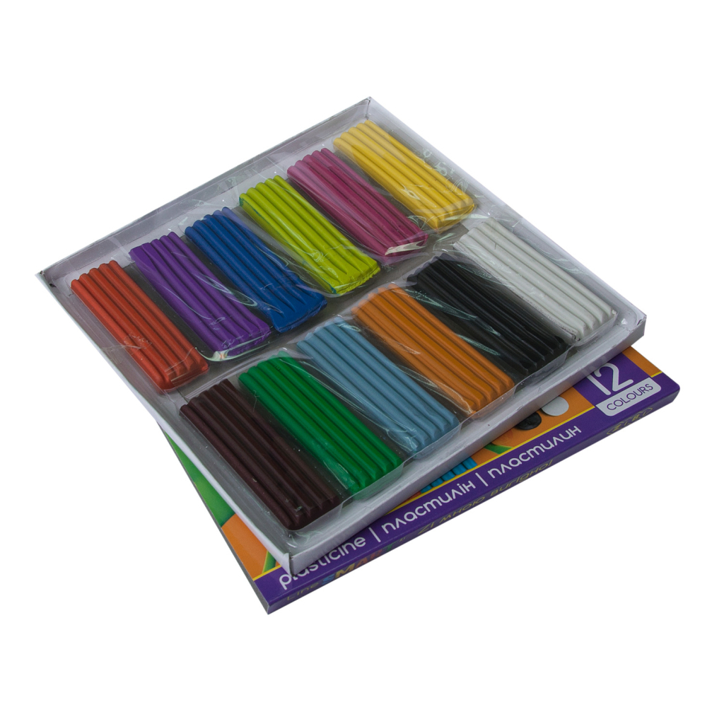 Пластилін ZiBi Smart Line 12 кольорів, 240 г (ZB.6224) - фото 2 Пластилін ZiBi Smart Line 12 кольорів, 240 г (ZB.6224) - фото 2