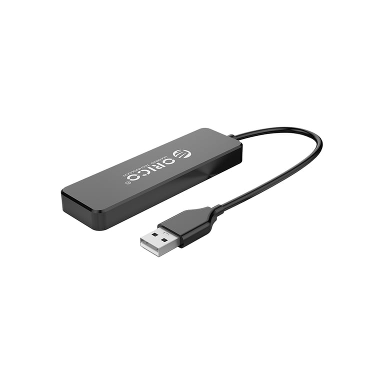 Концентратор Orico USB 2.0 4 port (FL01-BK-BP) (CA913237) - фото 1