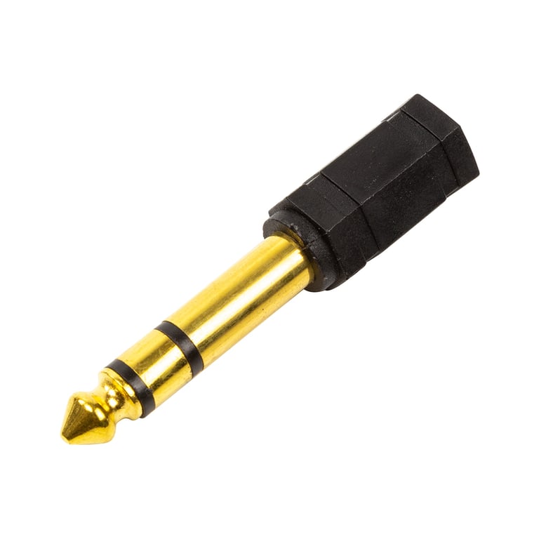 Перехідник 6.35 mm (M) – 3.5 mm (F) PowerPlant (CA913190)