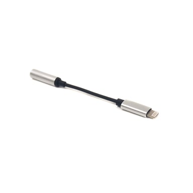 Перехідник Lightning to Jack 3.5 mm, 0.1 m PowerPlant (CA910366) - фото 1