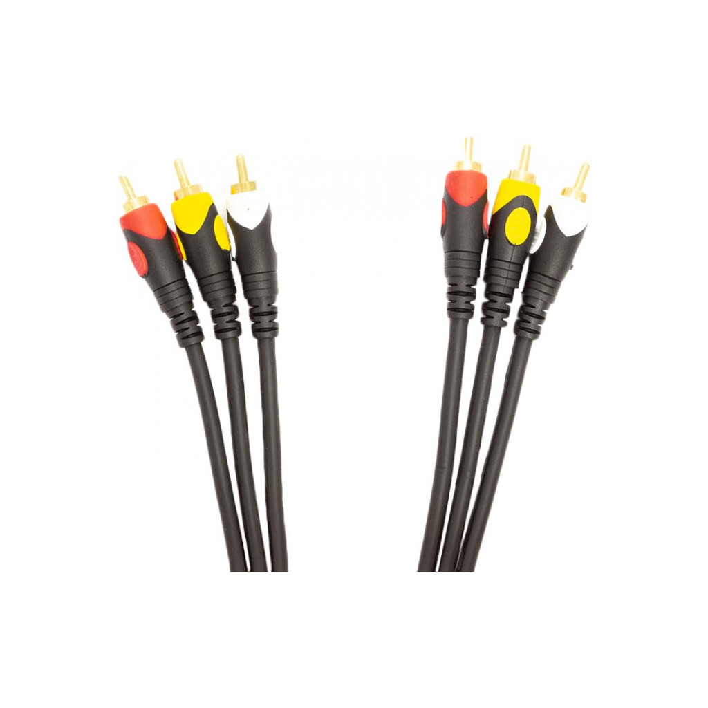 Кабель мультимедійний 3xRCA M to 3xRCA M 1.5m PowerPlant (CA911714) Кабель мультимедійний 3xRCA M to 3xRCA M 1.5m PowerPlant (CA911714)