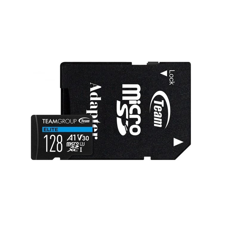 Карта пам'яті Team 128GB microSDXC class 10 UHS-I/U3 Elite (TEAUSDX128GIV30A103) - фото 1