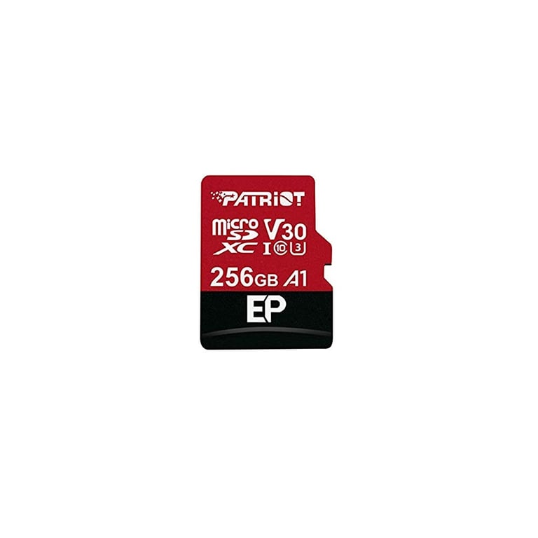 Карта пам’яті Patriot 256GB microSDXC class 10 UHS-I/U3 EP A1 (PEF256GEP31MCX)