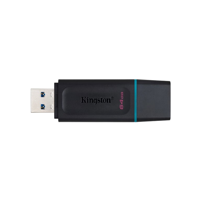 USB флеш накопичувач Kingston 2x64GB DT Exodia Black+Blue USB 3.2 (DTX/64GB-2P) - фото 2