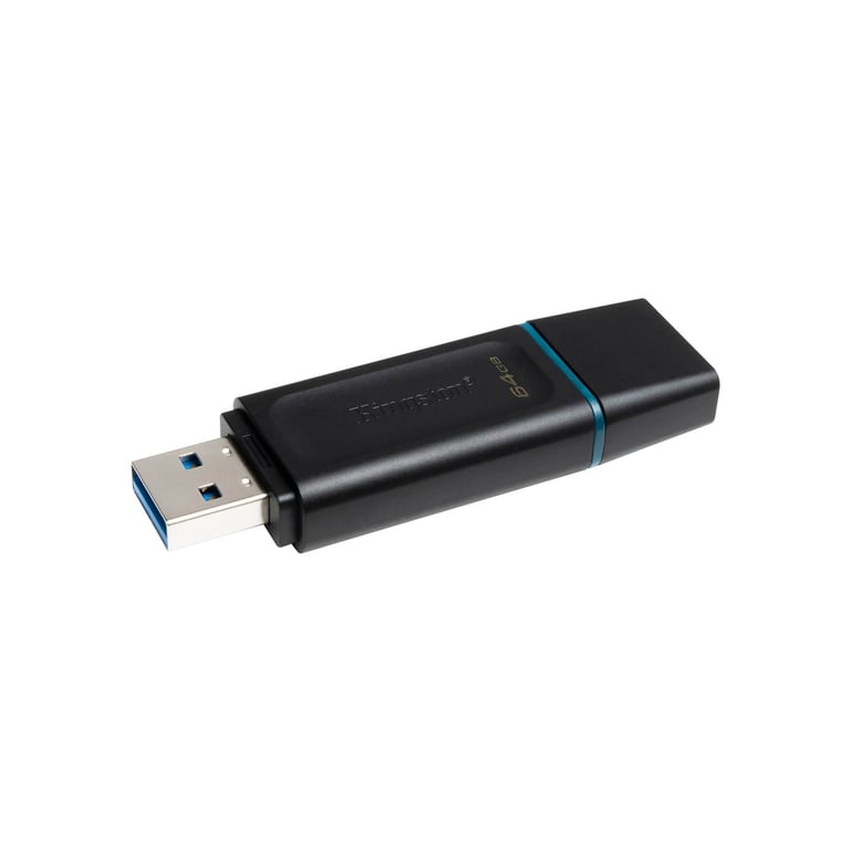 USB флеш накопичувач Kingston 2x64GB DT Exodia Black+Blue USB 3.2 (DTX/64GB-2P) - фото 3