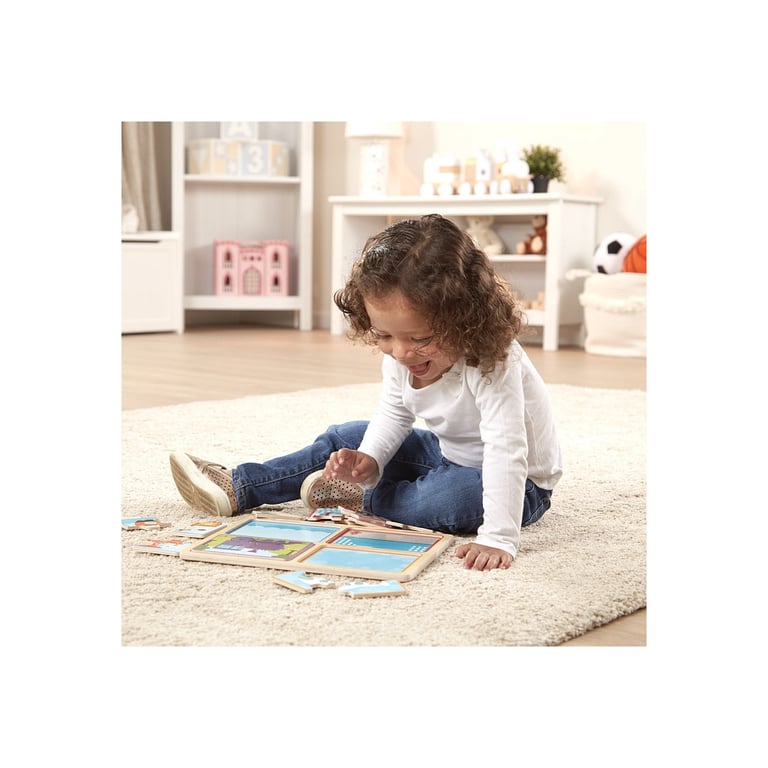 Пазл Melissa&Doug дерев'яні у футлярі "Транспортні засоби" (MD31361) - фото 4