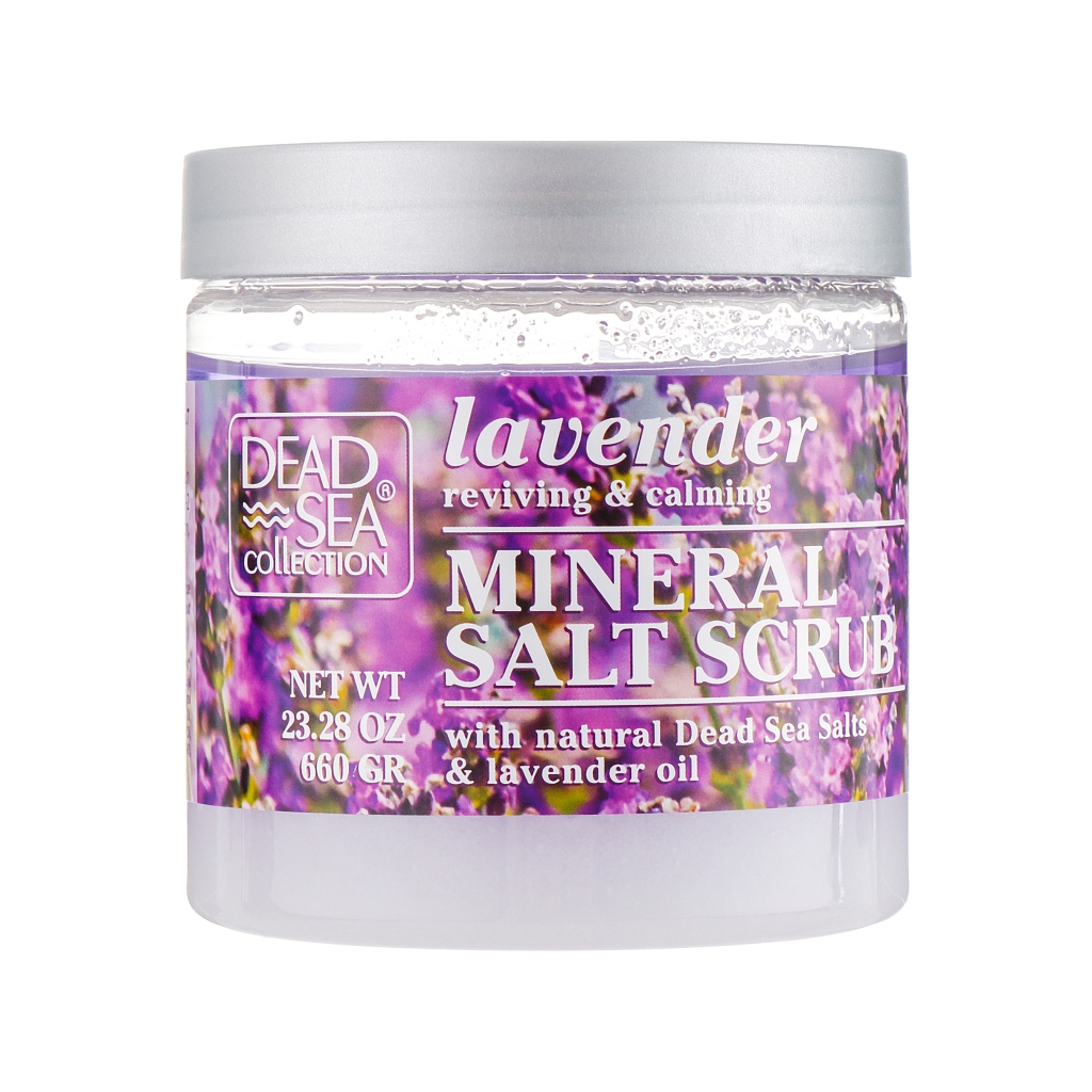 Скраб для тіла Dead Sea Collection з мінералами Мертвого моря та олією лаванди 660 г (7290102242788) Скраб для тіла Dead Sea Collection з мінералами Мертвого моря та олією лаванди 660 г (7290102242788)