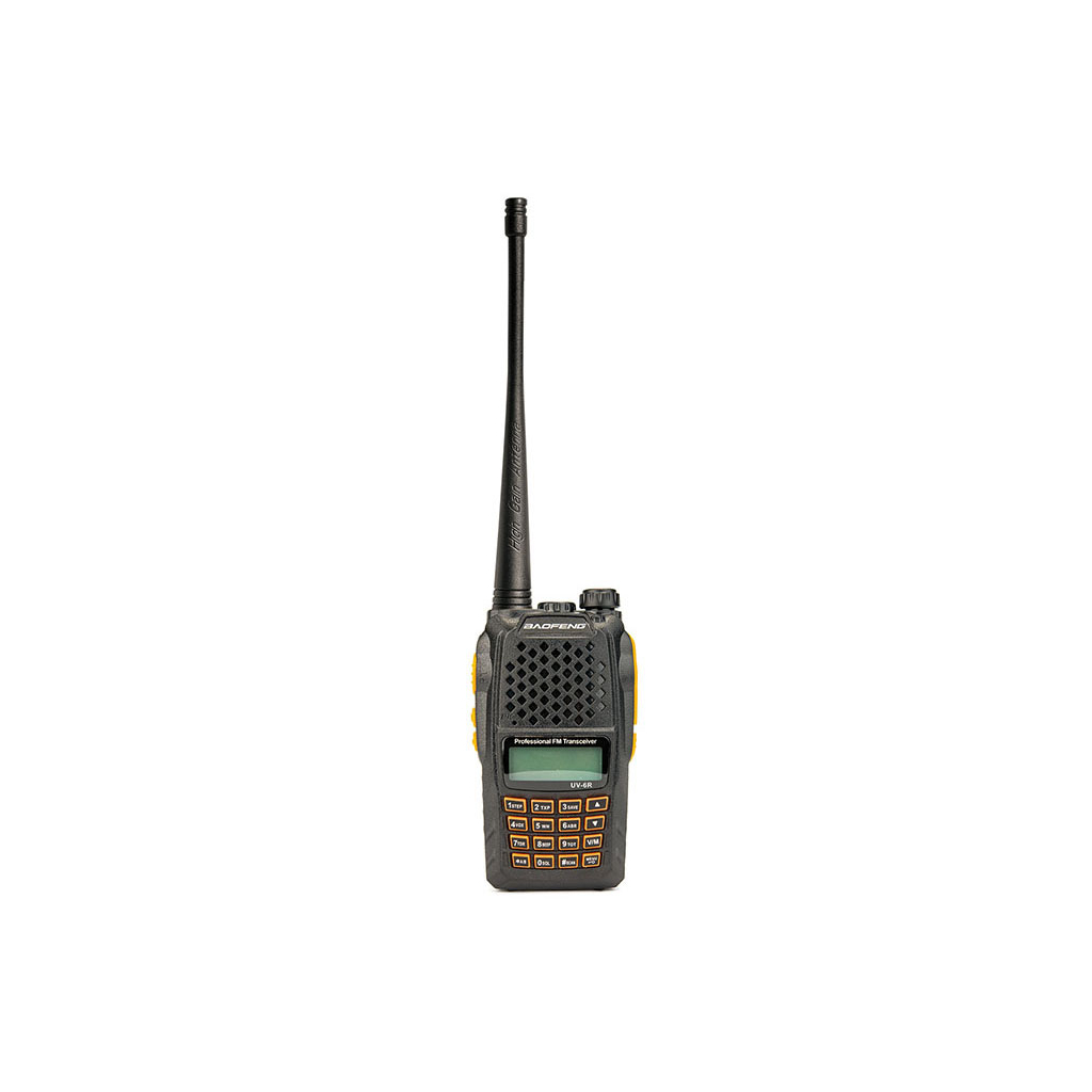 Портативна рація Baofeng UV-6R Black Портативна рація Baofeng UV-6R Black