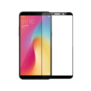Скло захисне PowerPlant Full screen Oppo A73, Black (GL609338) - фото 1