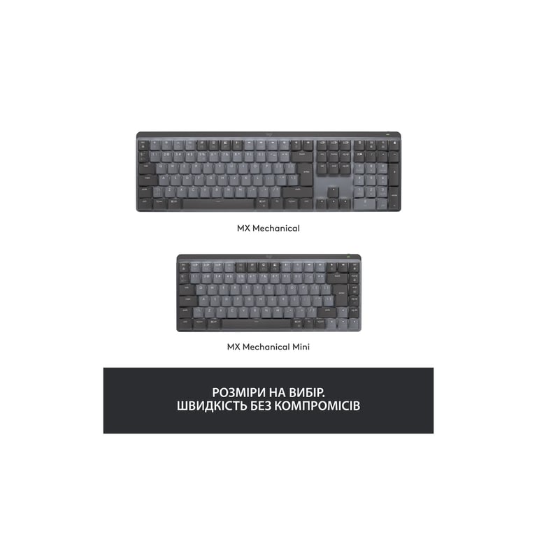 Клавіатура Logitech MX Mechanical Wireless Illuminated Performance Graphite (920-010757) - фото 10