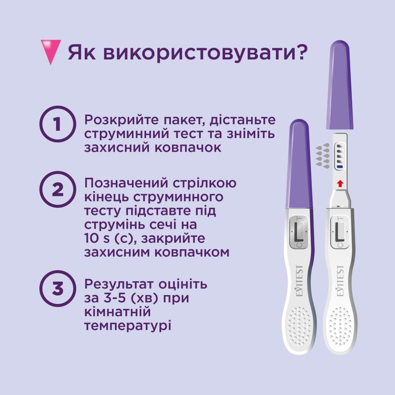 Тест на вагітність Evitest Perfect струминний 1 шт. (4033033417015) - фото 3